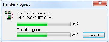Transfer Progress